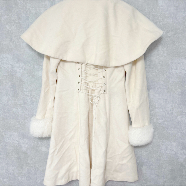 Victorian maiden(ヴィクトリアンメイデン)のヴィクトリアンメイデン　ケープ付きコート　 レディースのジャケット/アウター(ロングコート)の商品写真