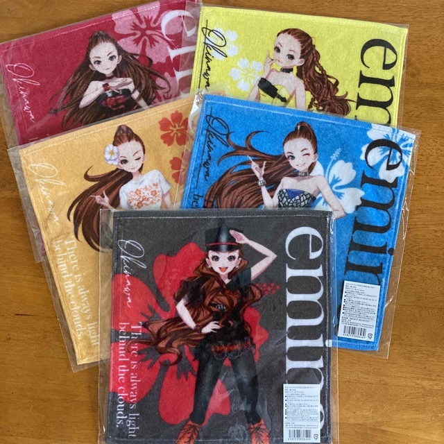 【沖縄限定】安室奈美恵　タオル　グッズ　エミーナ