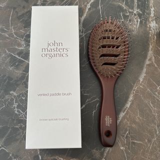 ジョンマスターオーガニック(John Masters Organics)の新品未使用 ジョンマスターオーガニック ベントパドルブラシ(ヘアケア)