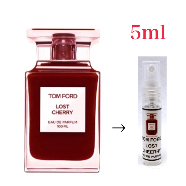 TOM FORD(トムフォード)のTom Ford  トムフォード  ロスト チェリー EDP 5ml 天香香水 コスメ/美容の香水(香水(女性用))の商品写真