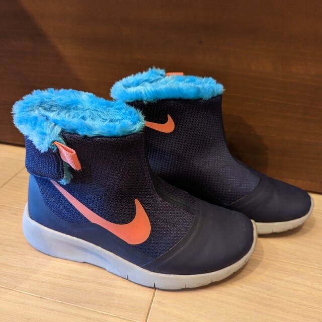 NIKE(ナイキ)の【NIKE】ナイキ タンジュン　ネイビー　20.5 ブーツ キッズ/ベビー/マタニティのキッズ靴/シューズ(15cm~)(ブーツ)の商品写真