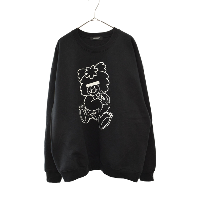 UNDERCOVER アンダーカバー 22AW VERDY SWEATSHIRT ヴェルディ クルーネックスウェットトレーナー ブラック