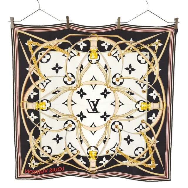 LOUIS VUITTON ルイヴィトン モノグラムフラワー カレ90