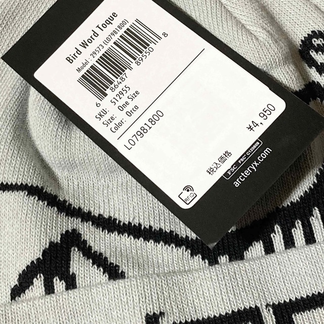 新品未使用】Arc'teryx Bird word toque ビーニー 【予約販売品】 49.0%割引