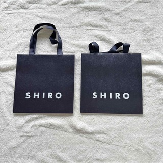 シロ(shiro)の★新品★SHIRO ショップ袋　２枚まとめ売り　(ショップ袋)