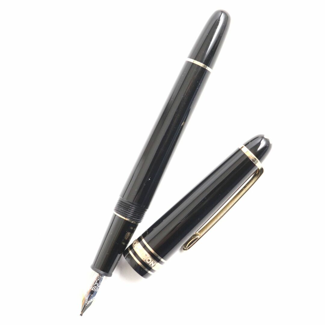 MONTBLANC/モンブラン】14K 585 万年筆 ゴールド&ブラック-