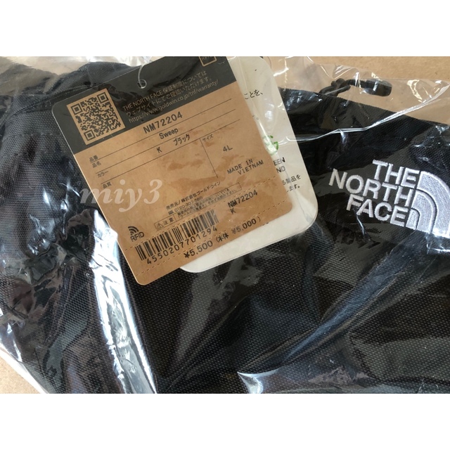 THE NORTH FACE(ザノースフェイス)のブラック★ノースフェイス ★スウィープ ウエストバッグ 新品 メンズのバッグ(ボディーバッグ)の商品写真
