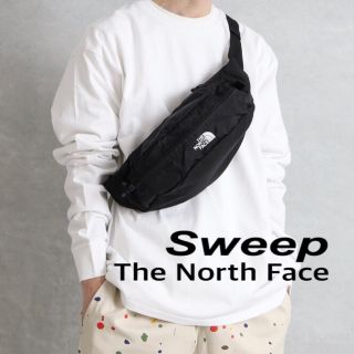 ザノースフェイス(THE NORTH FACE)のブラック★ノースフェイス ★スウィープ ウエストバッグ 新品(ボディーバッグ)