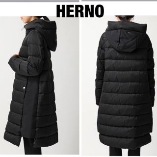 HERNO - ヘルノHERNO ポーラテック 切替フーディーダウンコートの通販