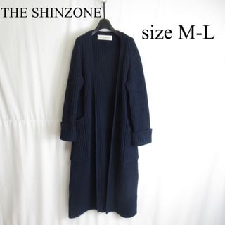 シンゾーン(Shinzone)の専用 THE SHINZONE ベルテッド ガウンコート ジャケット セーター(ガウンコート)