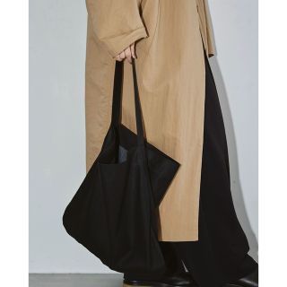 トゥデイフル(TODAYFUL)のEcoleather Tote Bag（黒）(トートバッグ)