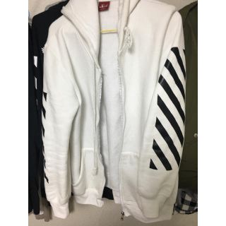 オフホワイト(OFF-WHITE)のOFF WHITE ZIP (パーカー)