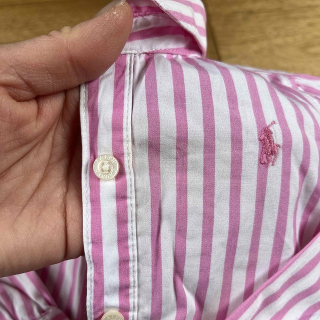 ラルフ　ピンクシャツ キッズ/ベビー/マタニティのベビー服(~85cm)(シャツ/カットソー)の商品写真