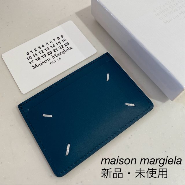 MAISON MARGIELA メゾンマルジェラ ブルー カードケース新品未使用maisonmargiela