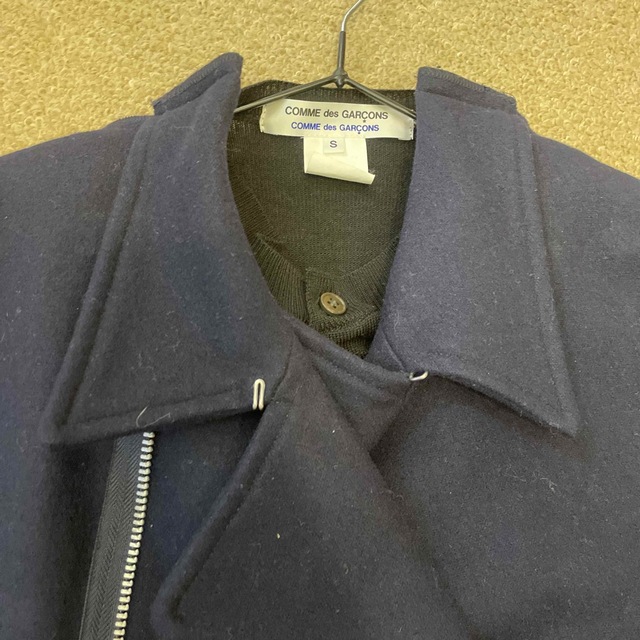 美品 COMME des GARCONS ライダースジャケット カーディガン | www