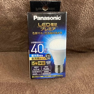 パナソニック(Panasonic)のPanasonic LED電球　プレミア　40形　(蛍光灯/電球)