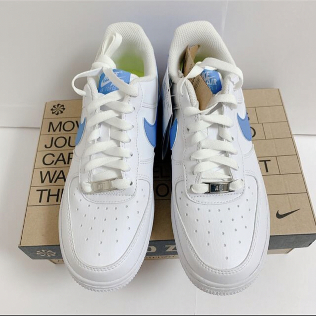 NIKE - 23cm ナイキ エアフォース1 ユニバーシティブルー uncの通販 by