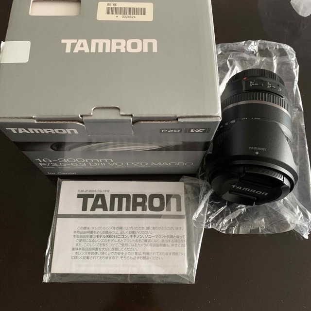 TAMRON 16-300mm F/3.5-6.3 DiⅡ VC PZD MACレンズ(ズーム)