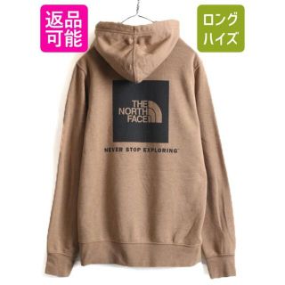 ザノースフェイス(THE NORTH FACE)のUS企画 ノースフェイス 両面 プリント スウェットパーカー プルオーバー S(パーカー)