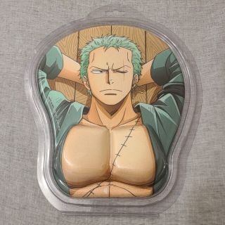 ワンピース(ONE PIECE)の新品　漢マウスパッド　ロロノア・ゾロ(キャラクターグッズ)