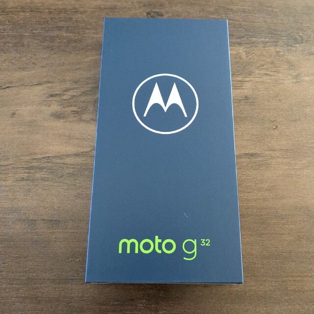 新品 MOTOROLA スマートフォン moto g32 サテンシルバー