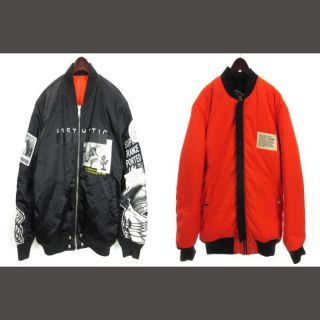 DIESEL - ディーゼル MA-1 ボンバージャケット リバーシブル M