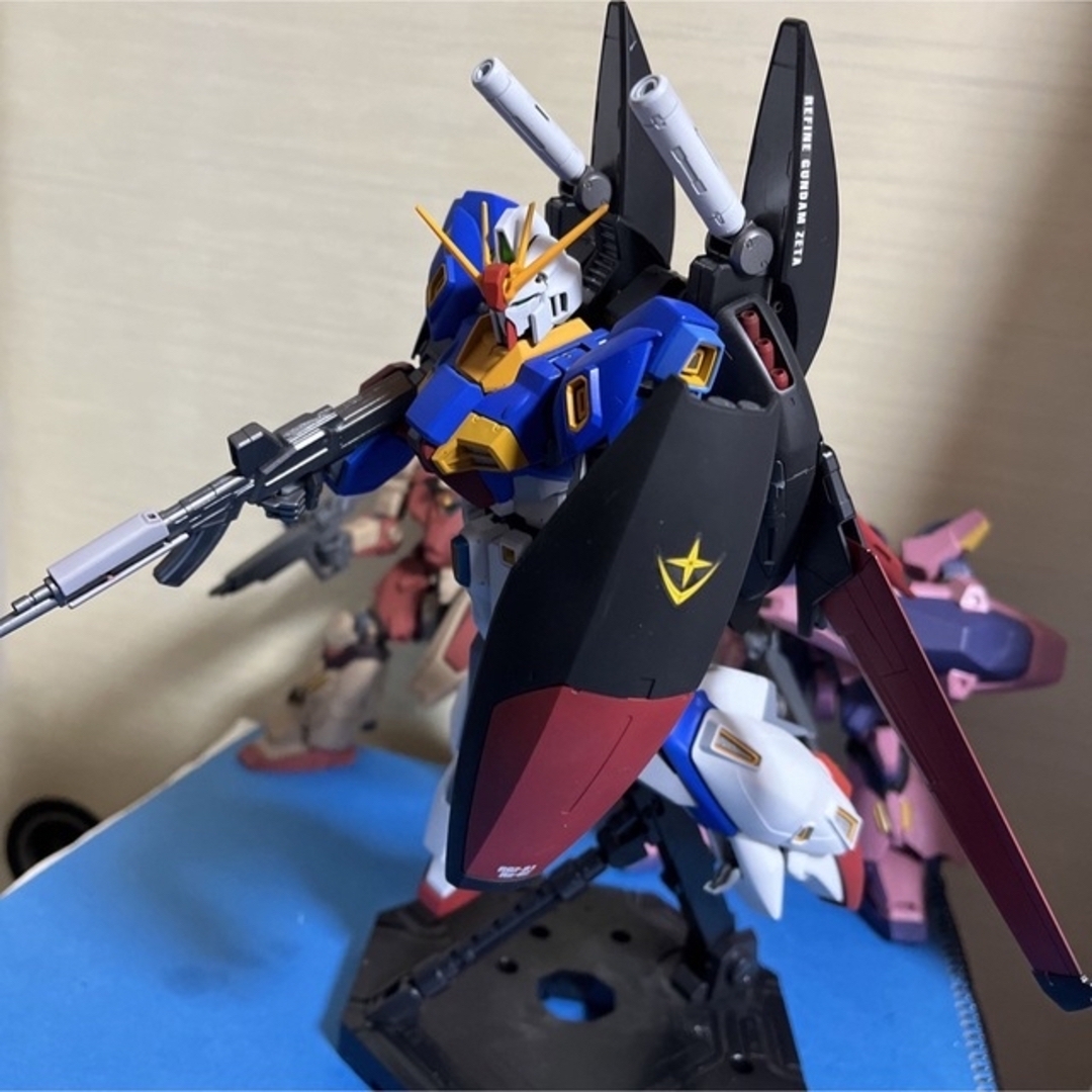 MG リ・ガズィ・カスタム　塗装済み完成品ガンプラ