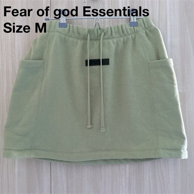 Fear of god Essentials fog フリーススカート　M レディースのスカート(ミニスカート)の商品写真