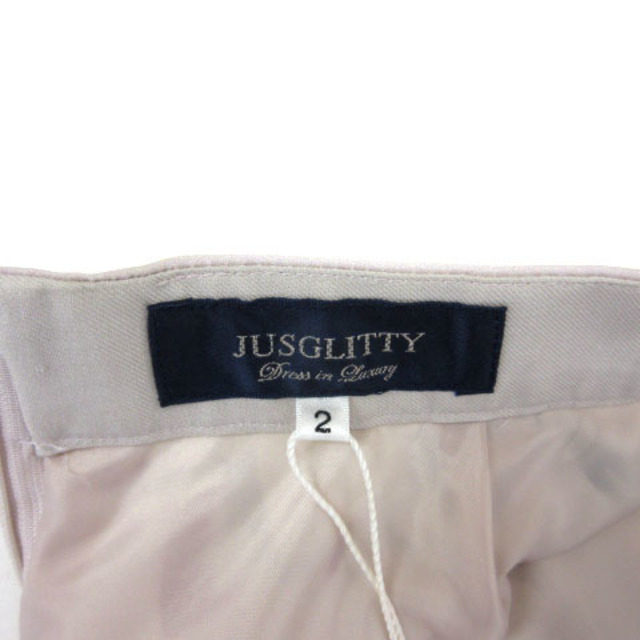 JUSGLITTY(ジャスグリッティー)のジャスグリッティー 19AW フレアスカート 花柄 2 ライトピンク ■SM0 レディースのスカート(ロングスカート)の商品写真