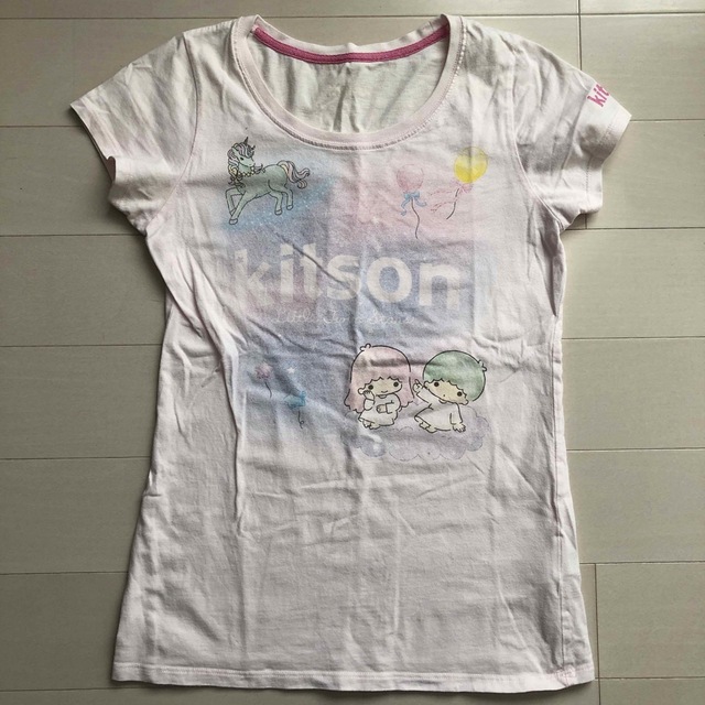 3月末までの出品】kitson×キキララ コラボTシャツ M kitson シャツ