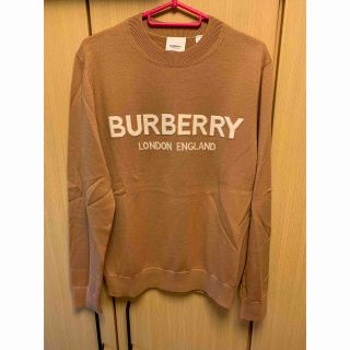 バーバリー(BURBERRY)の正規未使用 21SS BURBERRY バーバリー ロゴ ニット(ニット/セーター)