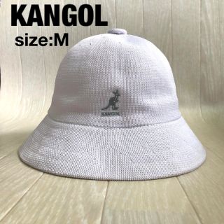 カンゴール(KANGOL)のKANGOL TROPIC CASUAL BUCKET HAT M ホワイト(ハット)