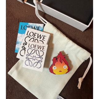 LOEWE - ロエベ ×ハウルの動く城 カルシファー ダイス チャーム レザー