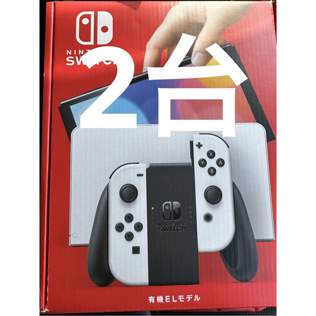 Nintendo Switch - 新品 ニンテンドースイッチ 本体 有機EL ホワイト 2台