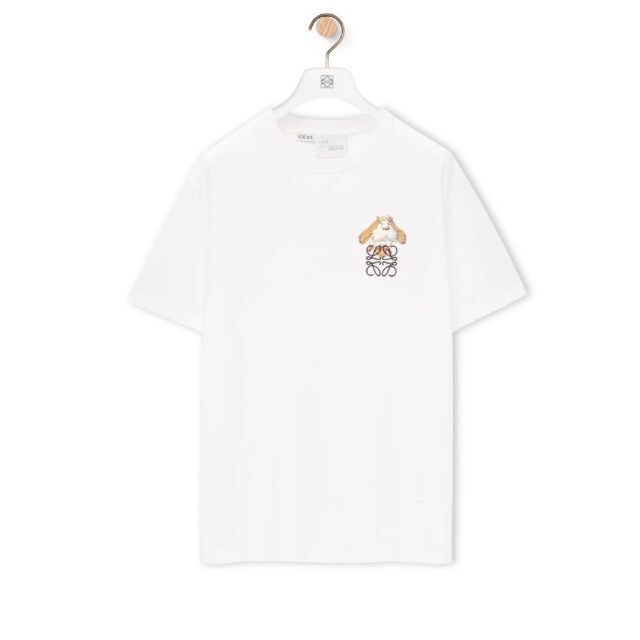 シリアルシール付 ロエベ カルシファーポケットTシャツ ハウルの動く城