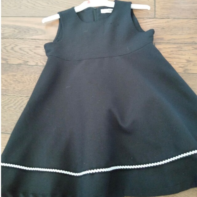 お値下げ　入園準備のワンピースと靴のセット キッズ/ベビー/マタニティのキッズ服女の子用(90cm~)(ドレス/フォーマル)の商品写真