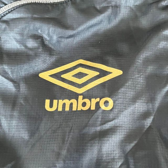 UMBRO(アンブロ)のUMBRO アンブロ ウインドブレーカー ジャケット ブラック 150cm キッズ/ベビー/マタニティのキッズ服男の子用(90cm~)(ジャケット/上着)の商品写真