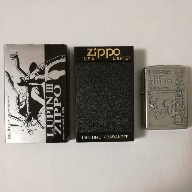 ZIPPO ルパン三世 銀古美仕上げ 1997年製造