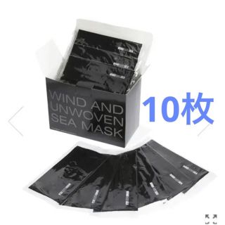 ウィンダンシー(WIND AND SEA)のWIND AND UNWOVEN MASK (10PCS) / BLACK(その他)