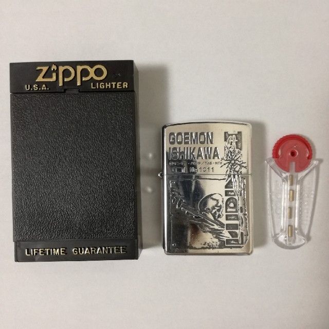 ZIPPO 石川五右衛門 銀古美仕上げ 1997年製造