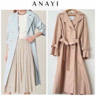 アナイ(ANAYI)のアナイ 36 メンツイルワッシャーコート(トレンチコート)