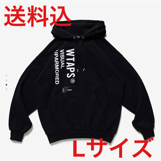 WTAPS VISUAL UPARMORED HOODY COTTON BLK