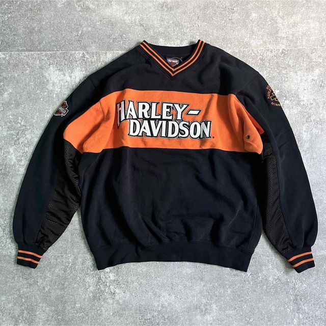 90s　Harley-Davidson/ハーレーダビッドソン ロゴ スウェット