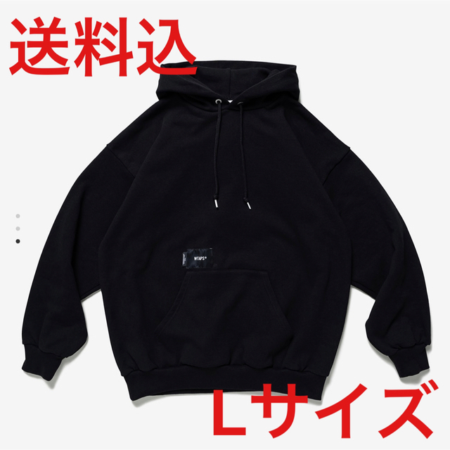 WTAPS CRST HOODY COTTON BLK L