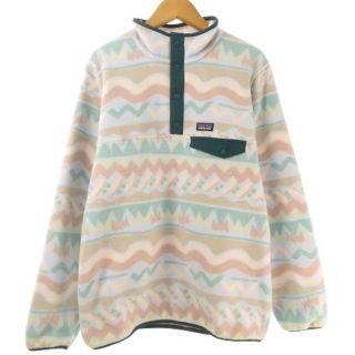 パタゴニア(patagonia)のパタゴニアpatagonia スナップT シンチラフリース　プルオーバーキッズ(トレーナー/スウェット)