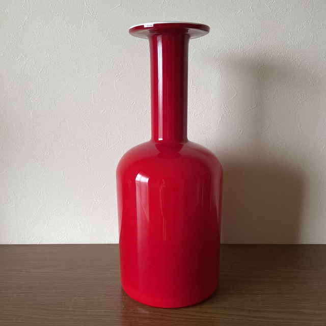 Holmegaard／Gul Vase／Otto Brauer ／vase