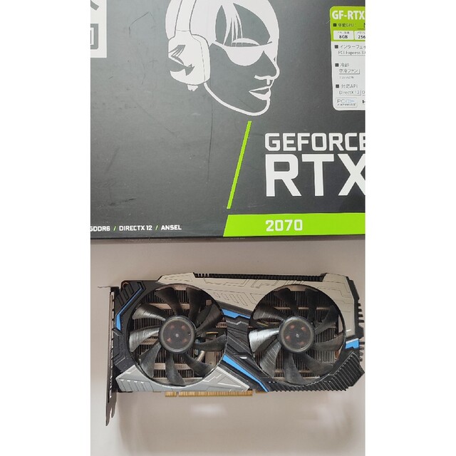 玄人志向 GEFORCE RTX 2070 8GB ☆動作確認済 世界の 12750円 www