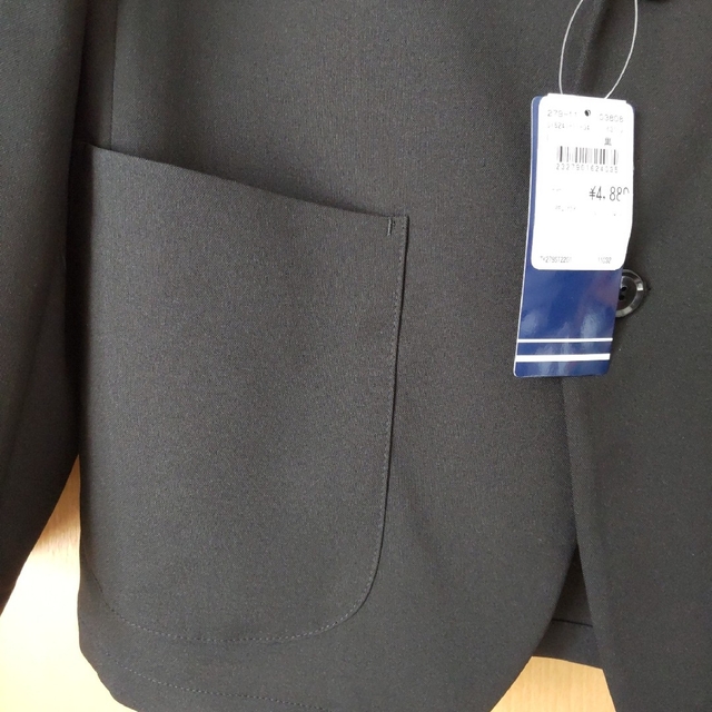 スーツ ジャケットのみ 黒 L 新品未使用の通販 by はにぃたん's shop
