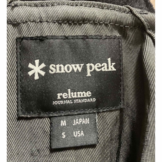 Snow Peak(スノーピーク)の19AW別注snow peakキャンピングベストMスノーピーク焚き火 メンズのトップス(ベスト)の商品写真