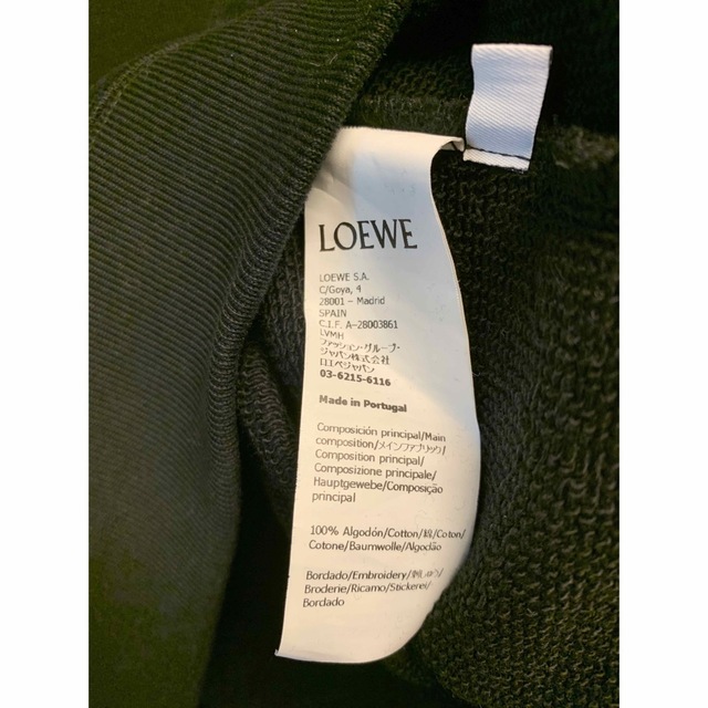 LOEWE(ロエベ)の正規 22AW LOEWE ロエベ ロゴ スウェット メンズのトップス(スウェット)の商品写真